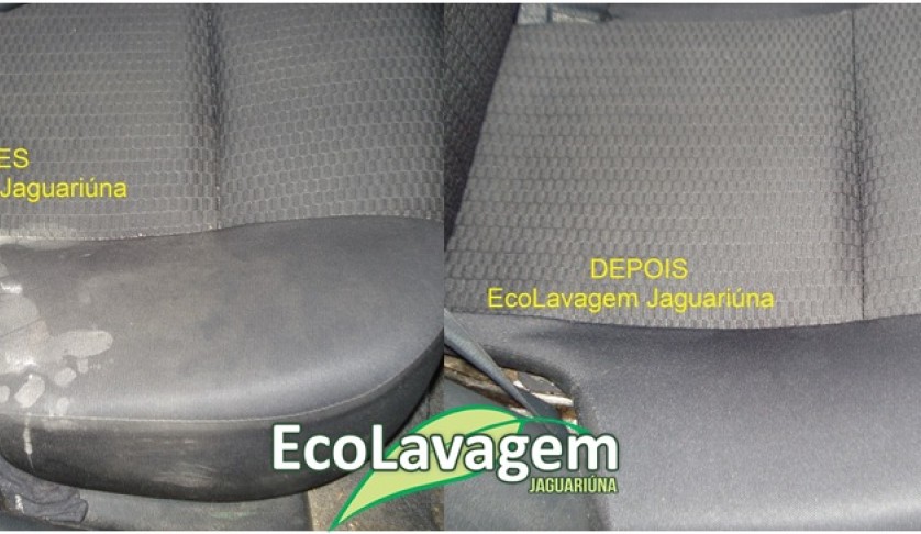 Higienização de Interiores de veículos (Teto, bancos e carpete)